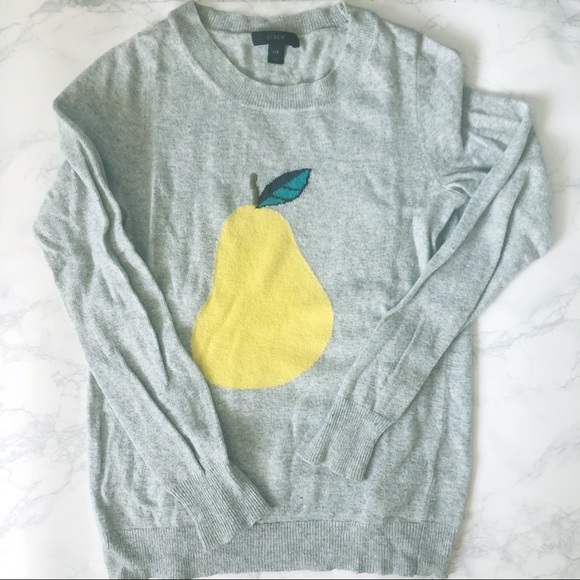 J Crew Pear Sweater XXS - Picture 2 of 2